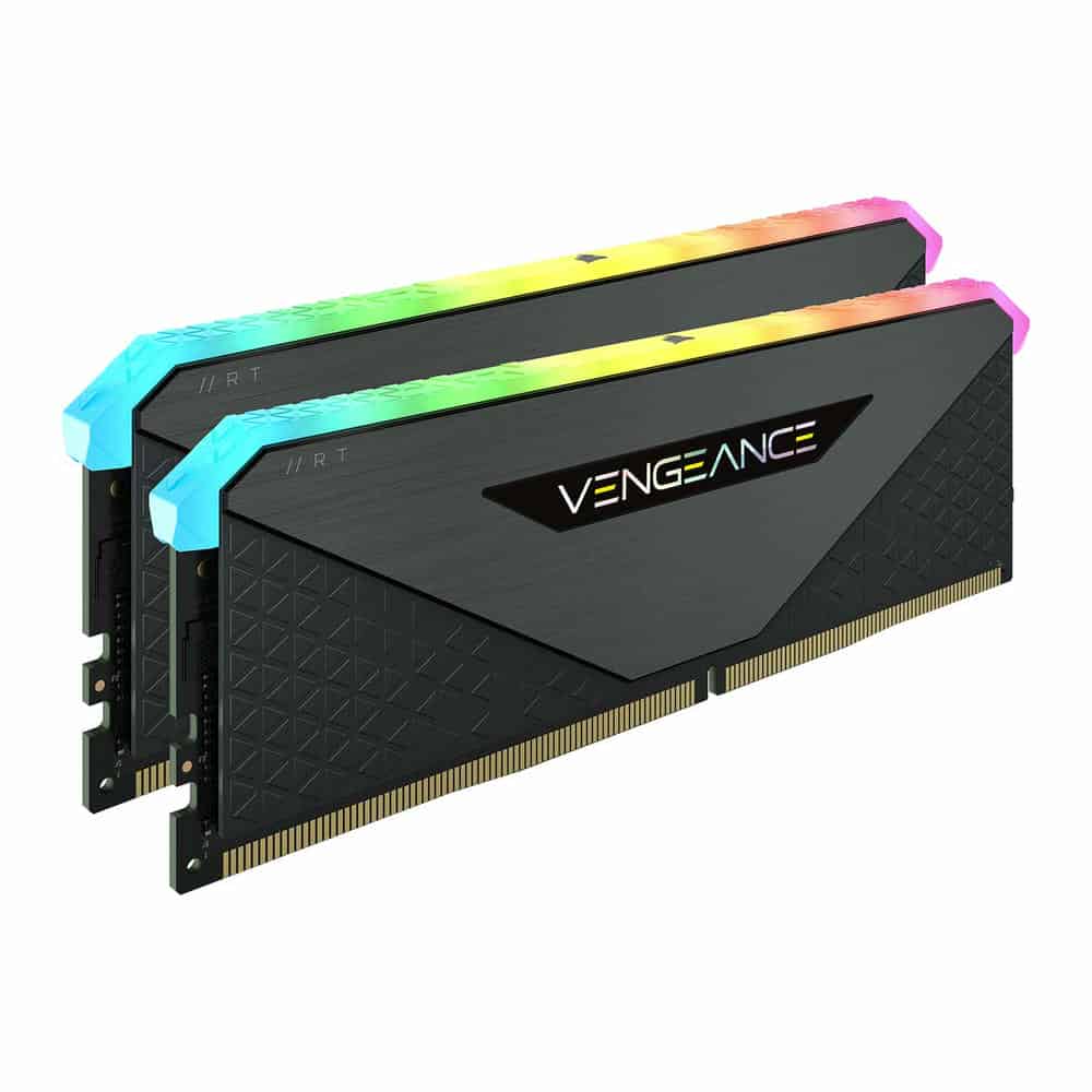 (image for) Corsair Vengeance RGB RT Gunmetal 32GB 3200MHz DDR4 Memory Kit